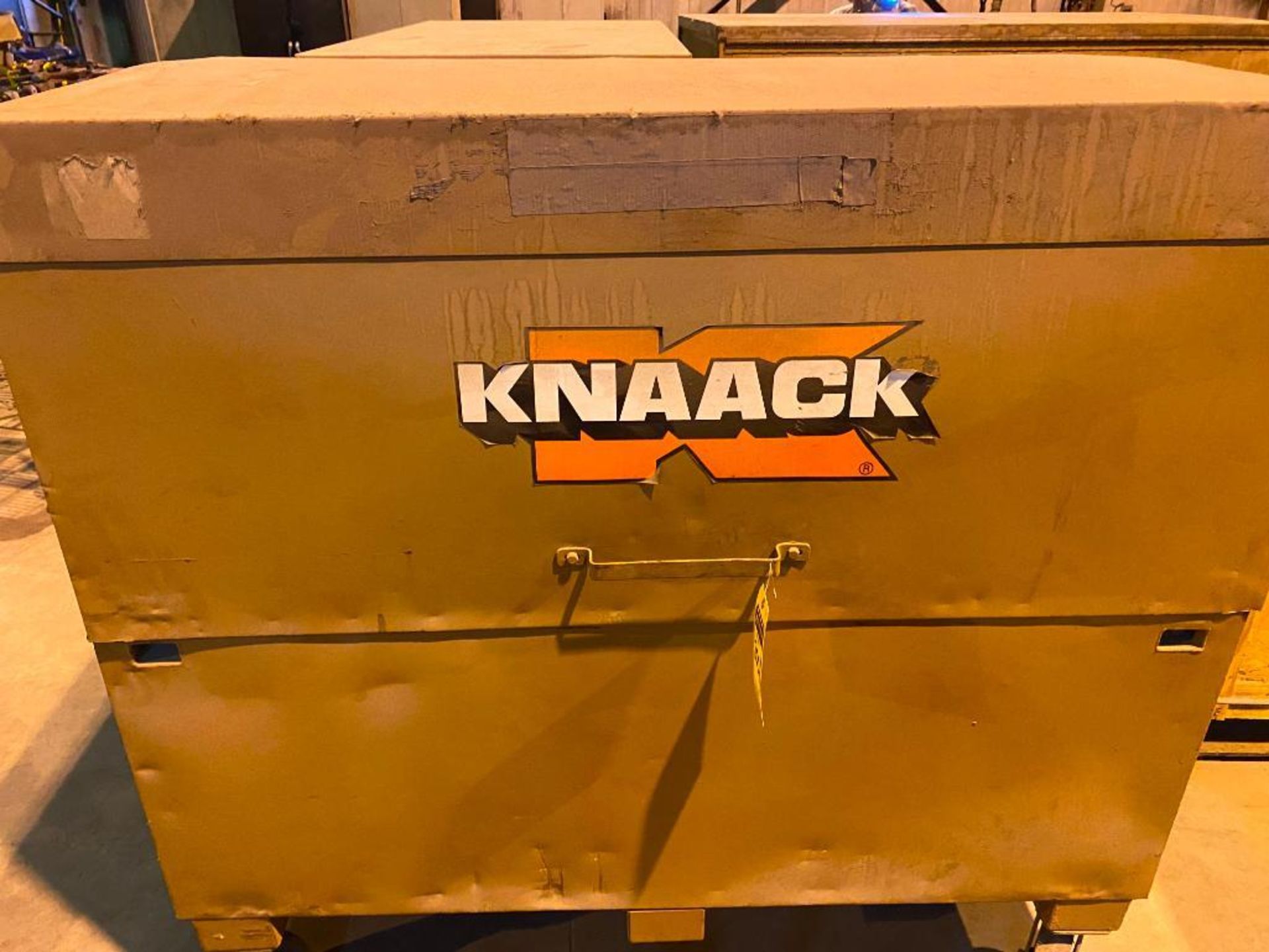 Knaack Box, 60" W x 30" D x 47" T (Located on second floor of the plant)