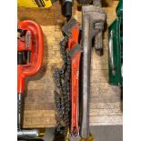 Ridgid Pipe Wrenches, 2", 2-1/2", & 24"