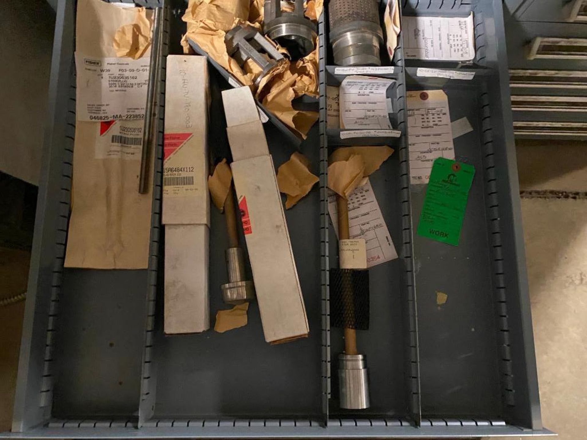 (2) 12-Drawer Stanley Vidmar Cabinets & Contents of Assorted Air, Electrical, etc. - Image 22 of 25