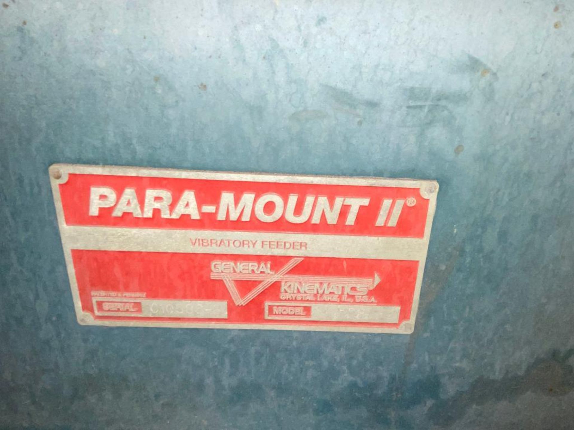 PARA-Mount II Vibratory Feeder, Model FRC 2479 - Image 3 of 3