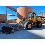 Volvo L120C Wheel Loader, Pin No. L120CV61861, 47,154 Hours, w/ Street Sweeper Attachment