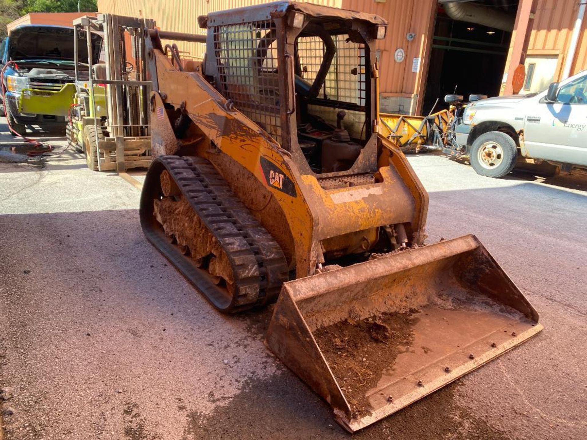 2012 Caterpillar 259B3 Compact Track Loader Skid Steer w/ rubber tracks, 4,596 hours, PIN CAT0259BJY - Image 8 of 13