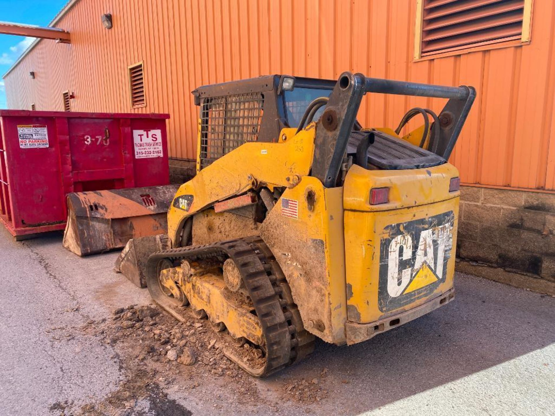 2012 Caterpillar 259B3 Compact Track Loader Skid Steer w/ rubber tracks, 4,596 hours, PIN CAT0259BJY - Image 5 of 13