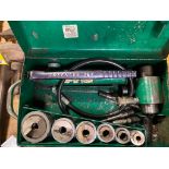 Greenlee Heavy Duty Slug Splitter Hydraulic Knockout Punch Set