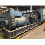 1985 LeRoy Somer 1875 KVA Generator, Type PA1006115-70-4P, w/ Mitsubishi 1700 HP Diesel 16-Cylinder,