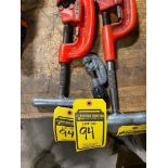 (2) Ridgid Tube Cutters, 3/4" - 2" & 1/8" - 1"