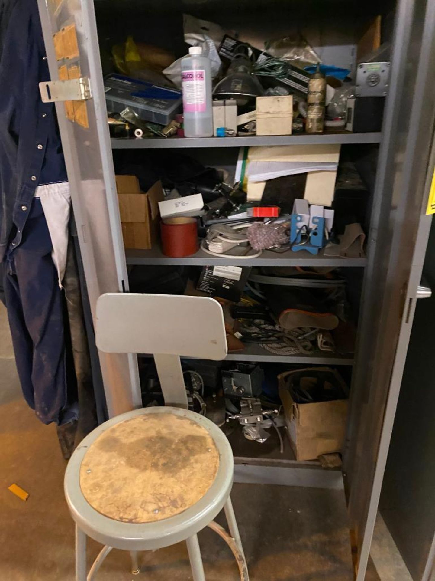 (5) 2-Door Cabinets & Contents of Plumbing, Electrical, Solder, & Hard Hats - Image 12 of 16