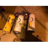 (3) Propane Salamander Heaters; (1) Master 125,000 BTU, (2) LB White Tradesman 170 Ultra 125,000 BTU