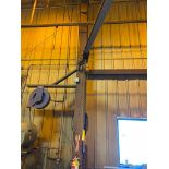 10' Jib Arm w/ 1-Ton CM Chain Hoist