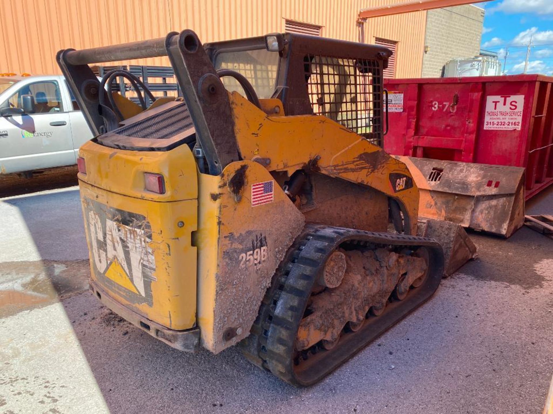 2012 Caterpillar 259B3 Compact Track Loader Skid Steer w/ rubber tracks, 4,596 hours, PIN CAT0259BJY - Image 7 of 13