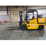Caterpillar 12,500-LB. Capacity Forklift, Model T125D, LPG, Cushion Tires, 1,221 Hours, 2-Stage Mast