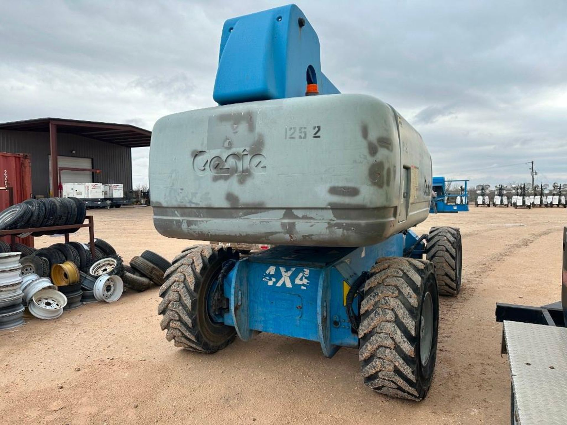 2004 Genie S125 Boom Lift, 125' Boom, S/N S12504855, Diesel Engine