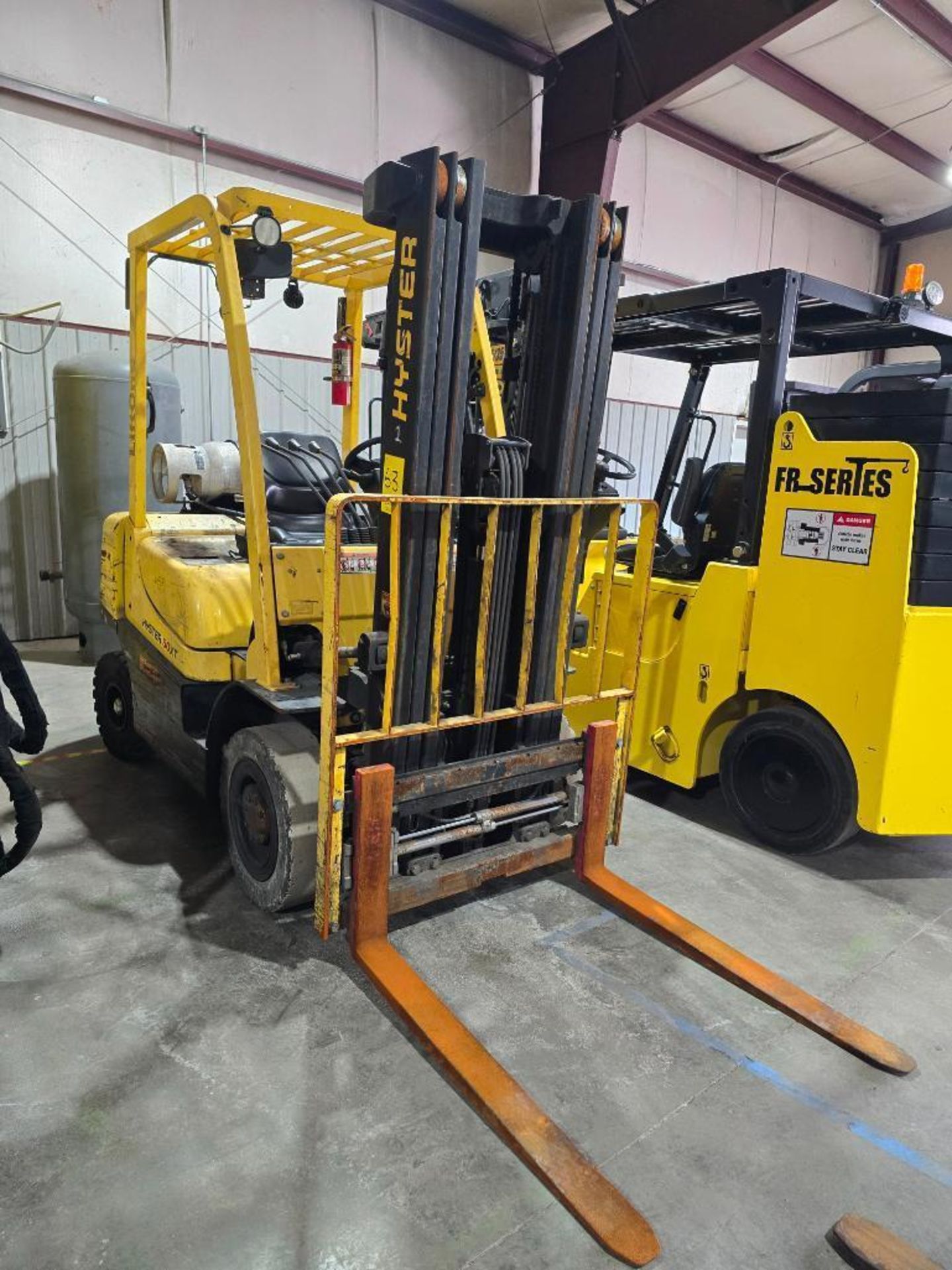 2018 Hyster H50XT 5,000 LB. Forklift, S/N A380V06798S, 195" Lift Height, Solid Cushion Tires, Sidesh - Image 5 of 13
