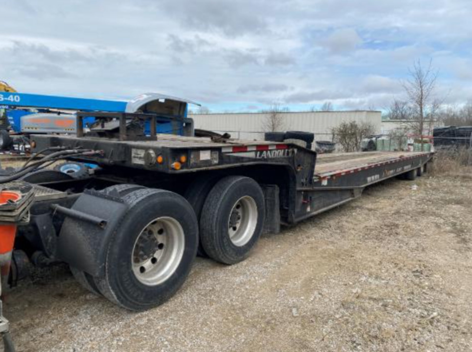 2011 Landoll 440 Tandem Axle Tilting Bed Trailer, Vin 1LH440VH3C1018901, 97,100 Gvwr, 40' Deck, Brad - Image 2 of 16