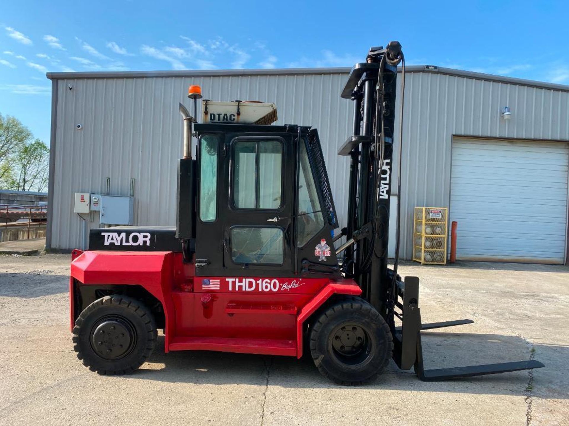 Taylor 16,000-LB. Capacity Forklift, Model THD160, S/N SC832310, Diesel, Dual Pneumatic Drive Tires, - Image 3 of 5