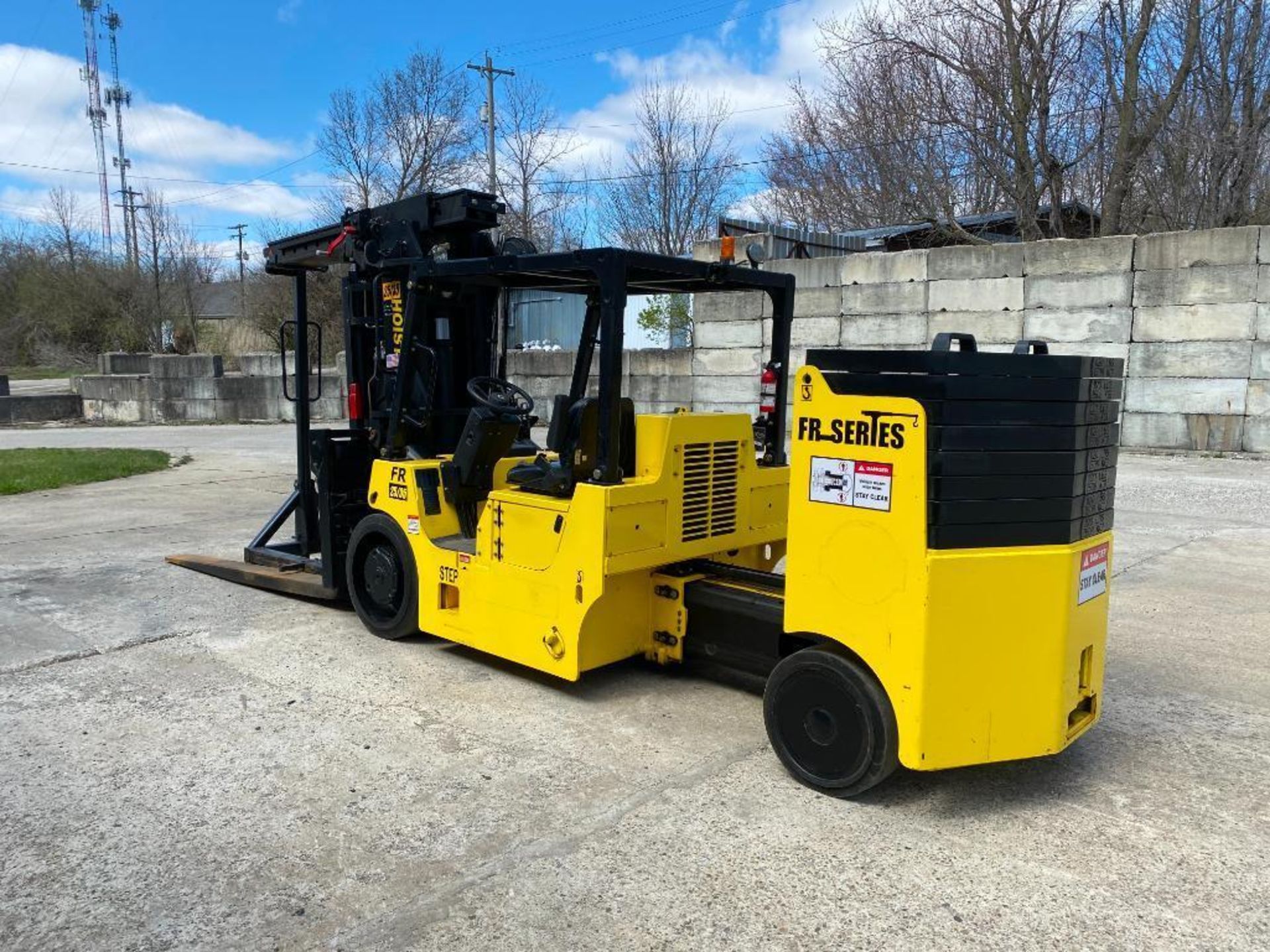 2019 Hoist 35,000-LB Capacity Extendable Forklift, Model FR 25/35, S/N 31269, LPG, w/ Extendable Boo - Image 22 of 24