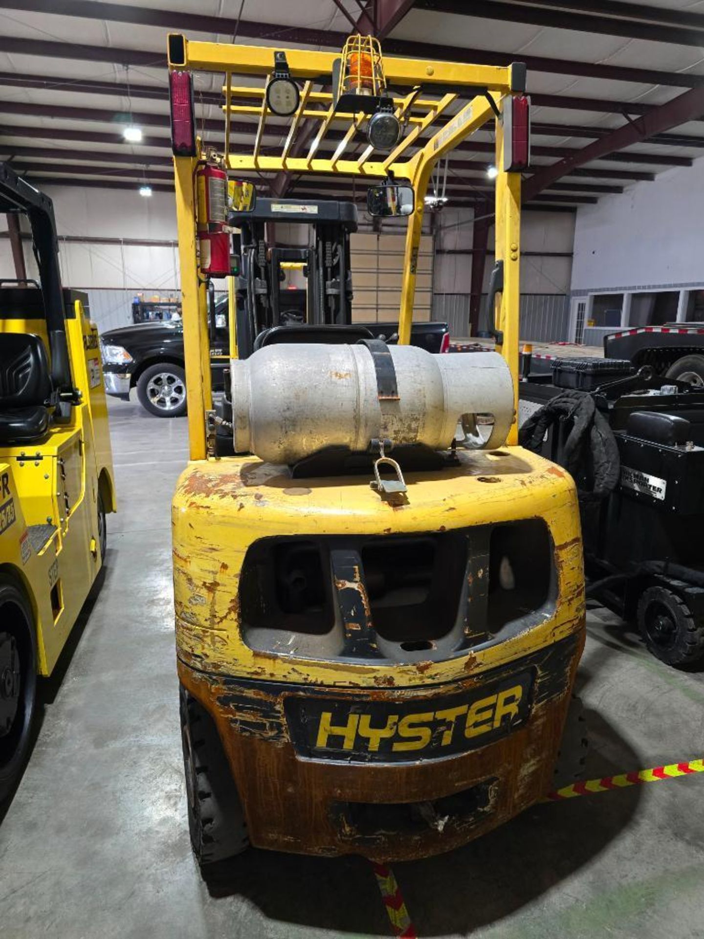2018 Hyster H50XT 5,000 LB. Forklift, S/N A380V06798S, 195" Lift Height, Solid Cushion Tires, Sidesh - Image 9 of 13