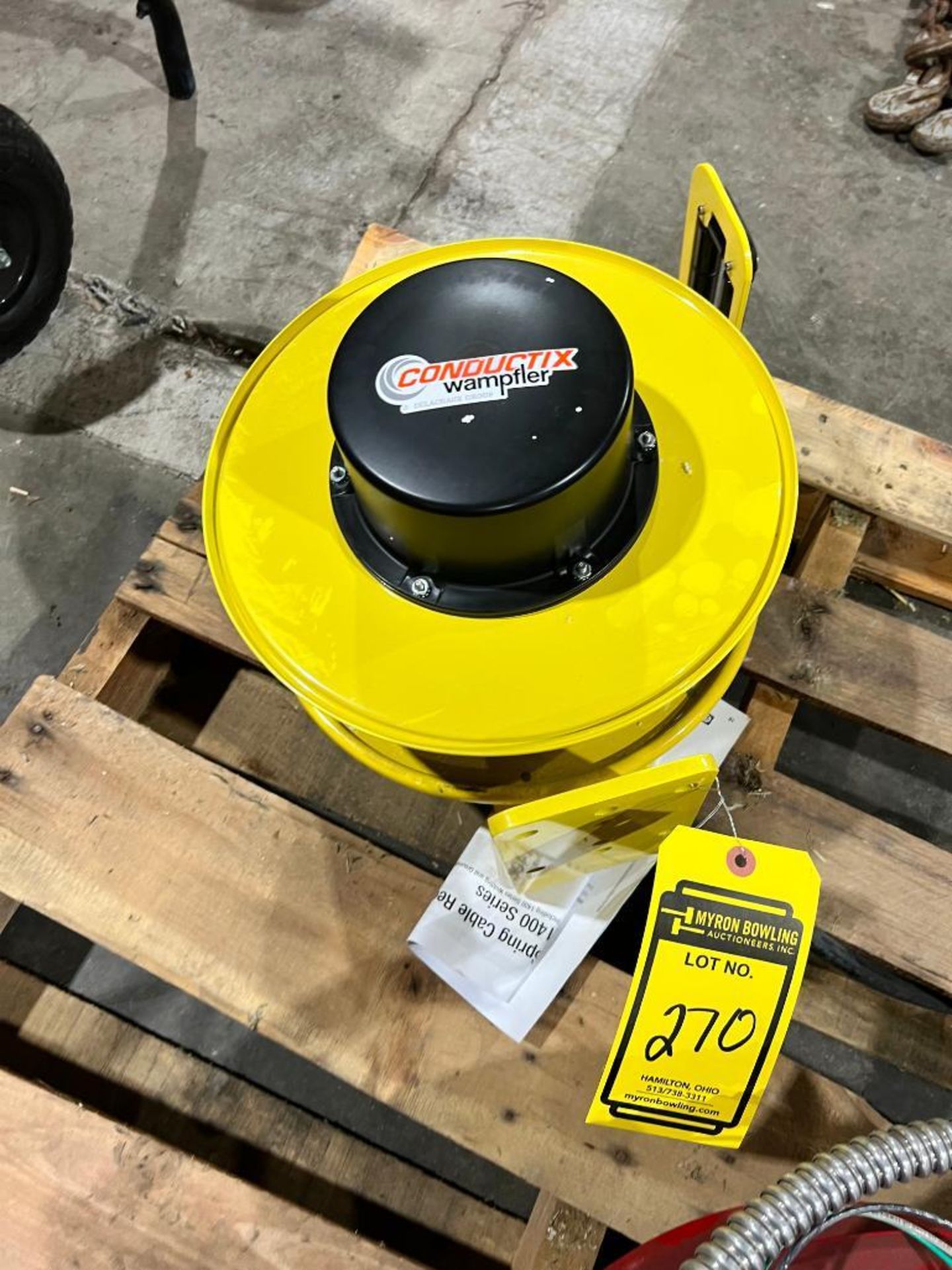 (New) Conductix Wamfler Spring Cable Reel