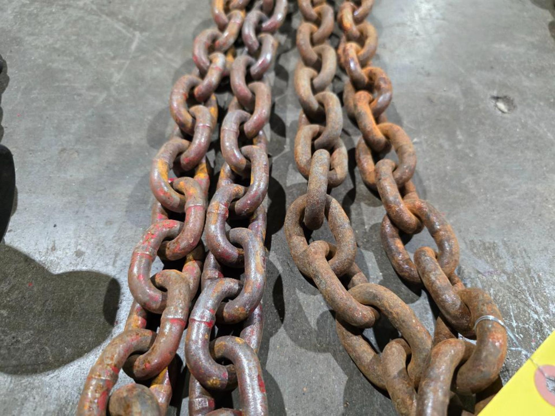 (2) 10' 3/8" Double Hook Chains - Image 6 of 6