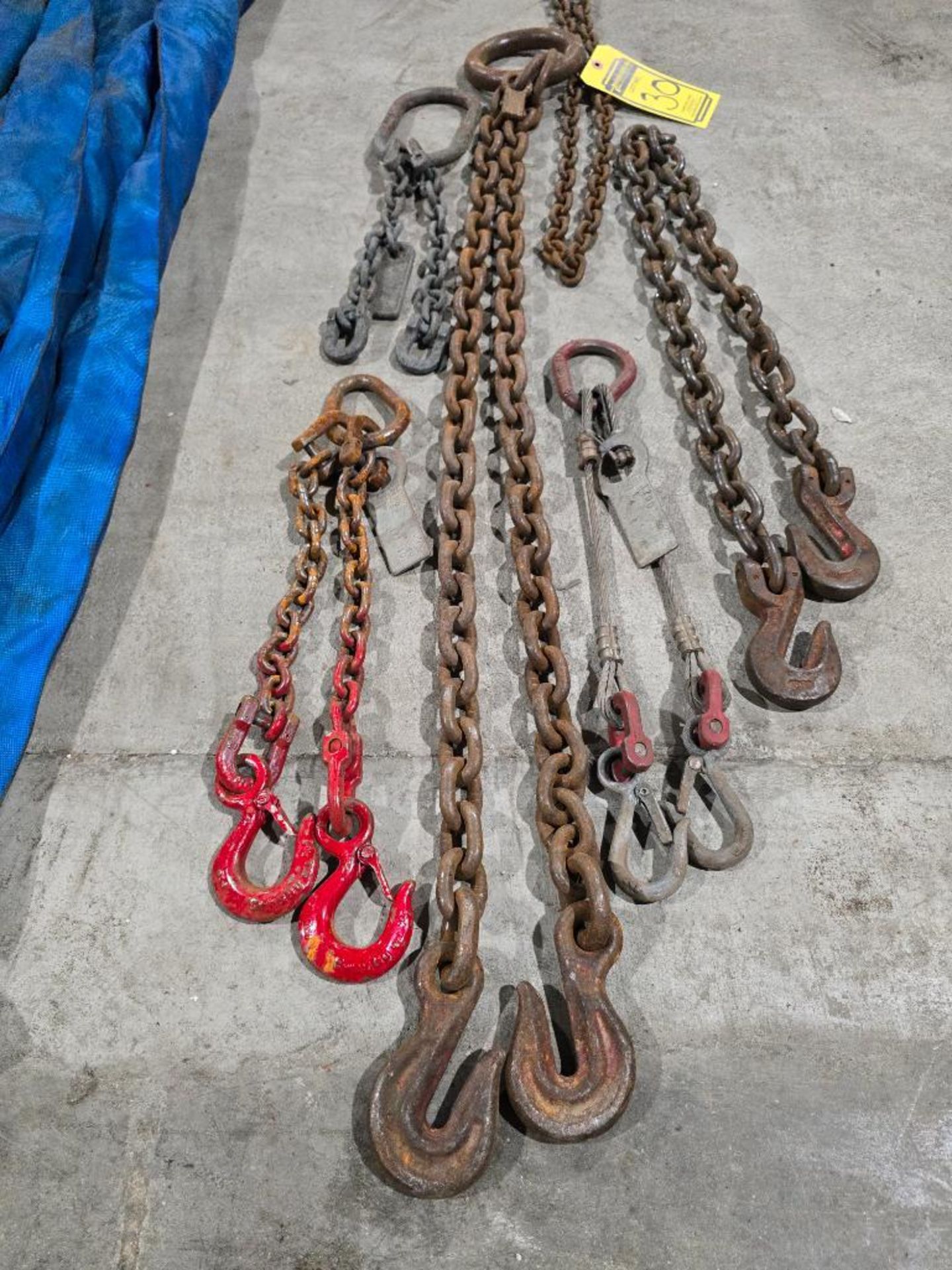 Leg Chains, Double Hook Chains, & Assorted Lifting Chain - Bild 4 aus 6