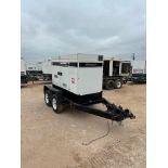 Multiquip Whisperwatt Diesel Powered AC Generator, 45 KVA, Trailer Mounted, Model DCA-45SSIU4F, S/N