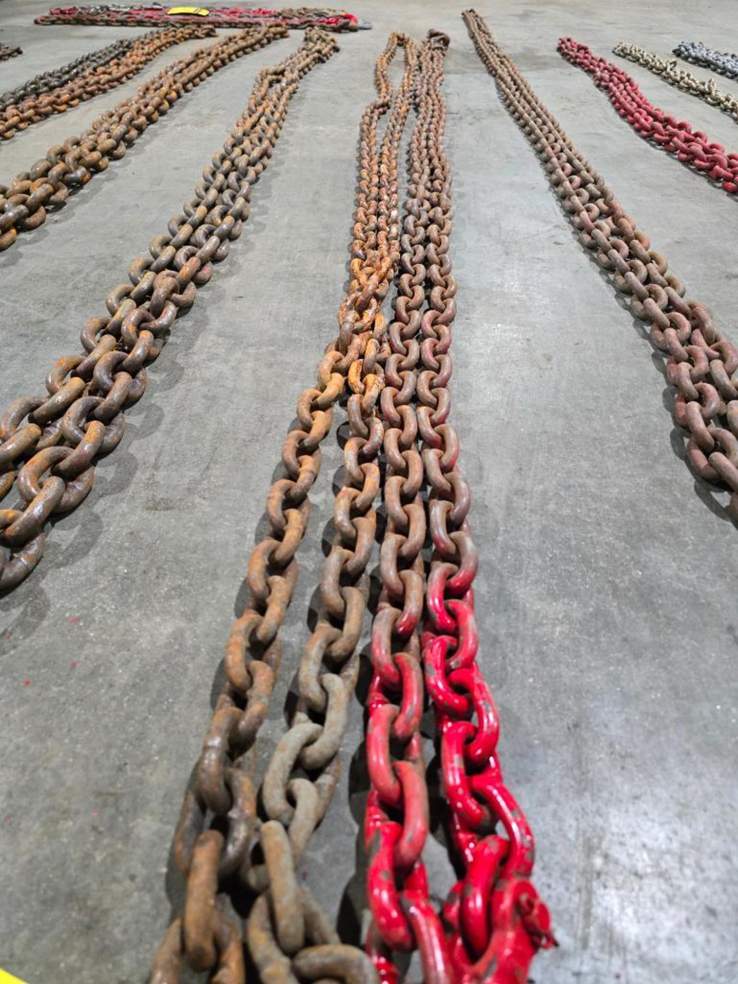 (2) 20' 3/8" Double Hook Chains - Image 3 of 6