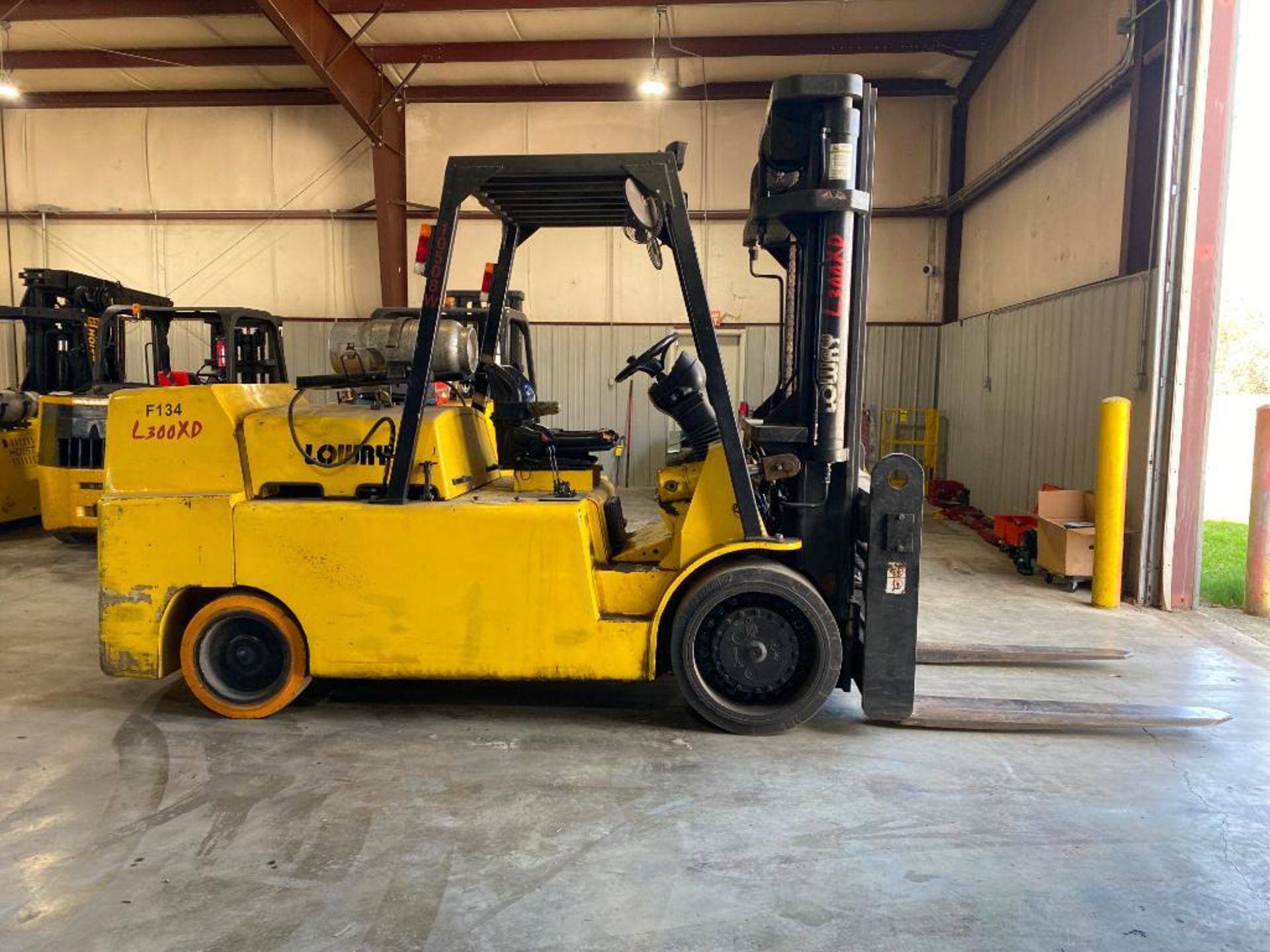 2008 Lowry 30,000-LB. Forklift, Model L300XDS, S/N L3007910508, LPG, Cushion Tires, 2-Stage Mast, 90 - Image 4 of 6