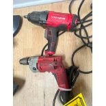 (2) Impact Wrenches; (1) Milwaukee Electric Impact Wrench & (1) Craftsman Electric Impact Wrench