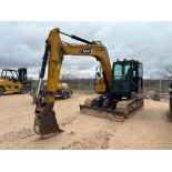 2019 Sany SY 95C Tracked Excavator, 2,309 Hours, 12" Tooth Bucket, Enclosed Cab, Diesel Engine, 8' H