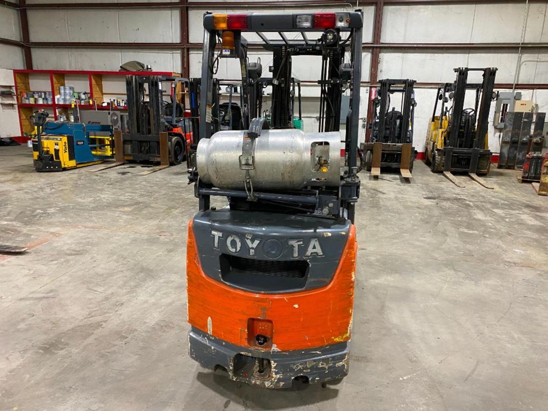 2016 Toyota 3,000-LB. Capacity Forklift, Model 8FGCU15, S/N 35454, LPG, Non-Marking Cushion Tires, 3 - Image 4 of 5