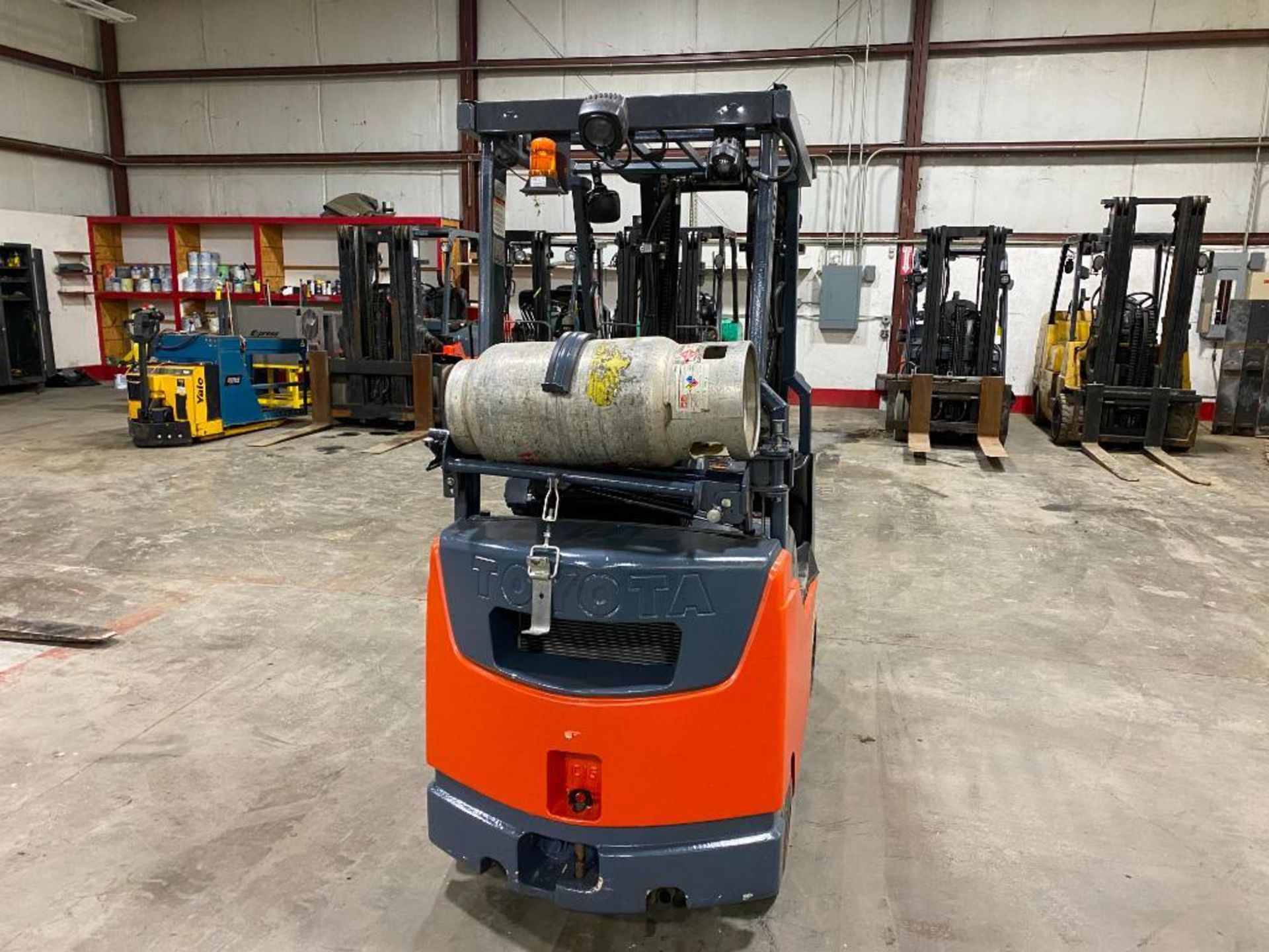 2018 Toyota 3,000-LB. Capacity Forklift, Model 8FGCU15, S/N 39697, LPG, Non-Marking Cushion Tires, 3 - Image 4 of 5