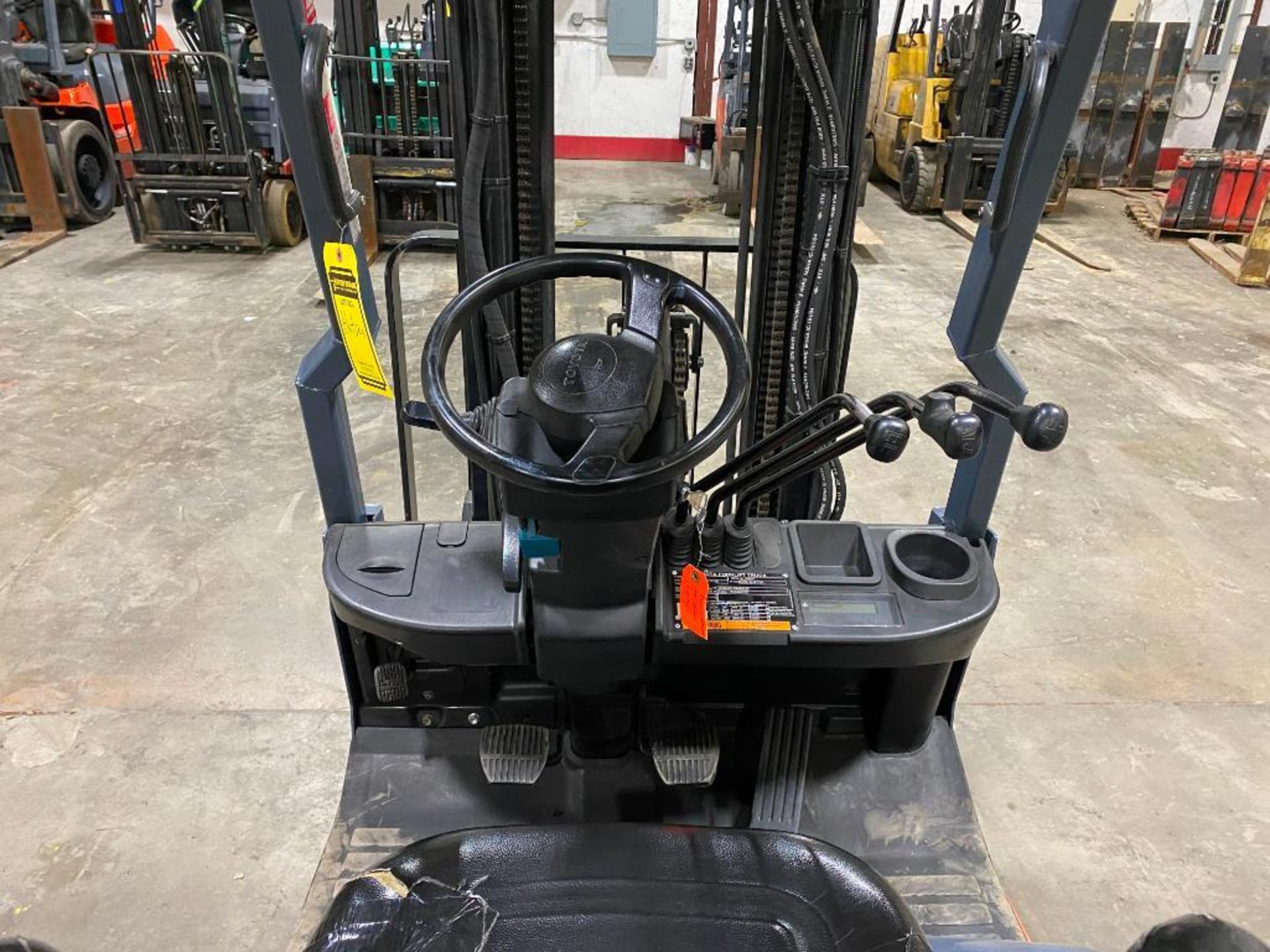 2018 Toyota 3,000-LB. Capacity Forklift, Model 8FGCU15, S/N 39697, LPG, Non-Marking Cushion Tires, 3 - Image 5 of 5