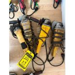 (4) Dewalt Grinders