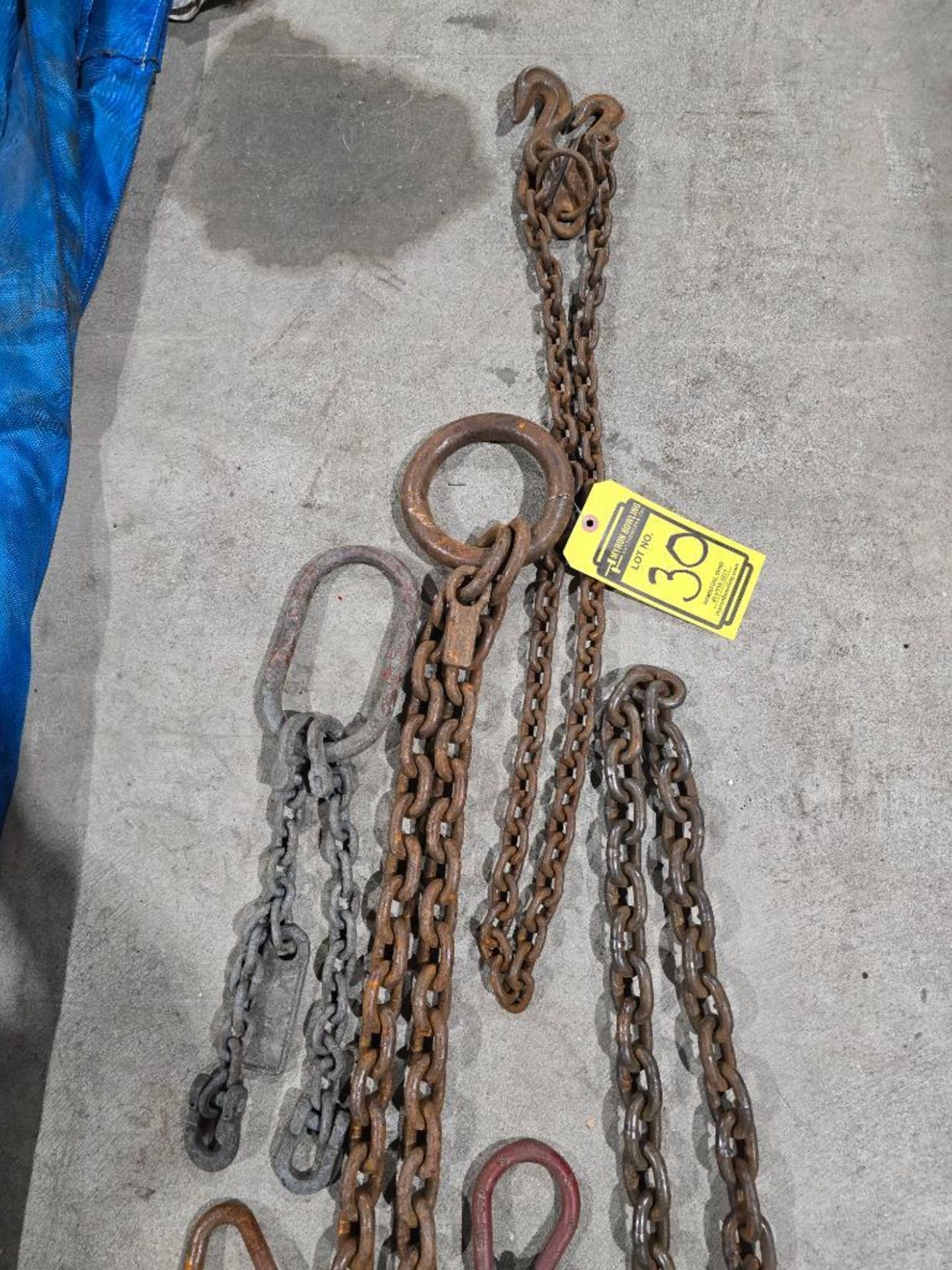 Leg Chains, Double Hook Chains, & Assorted Lifting Chain - Bild 6 aus 6