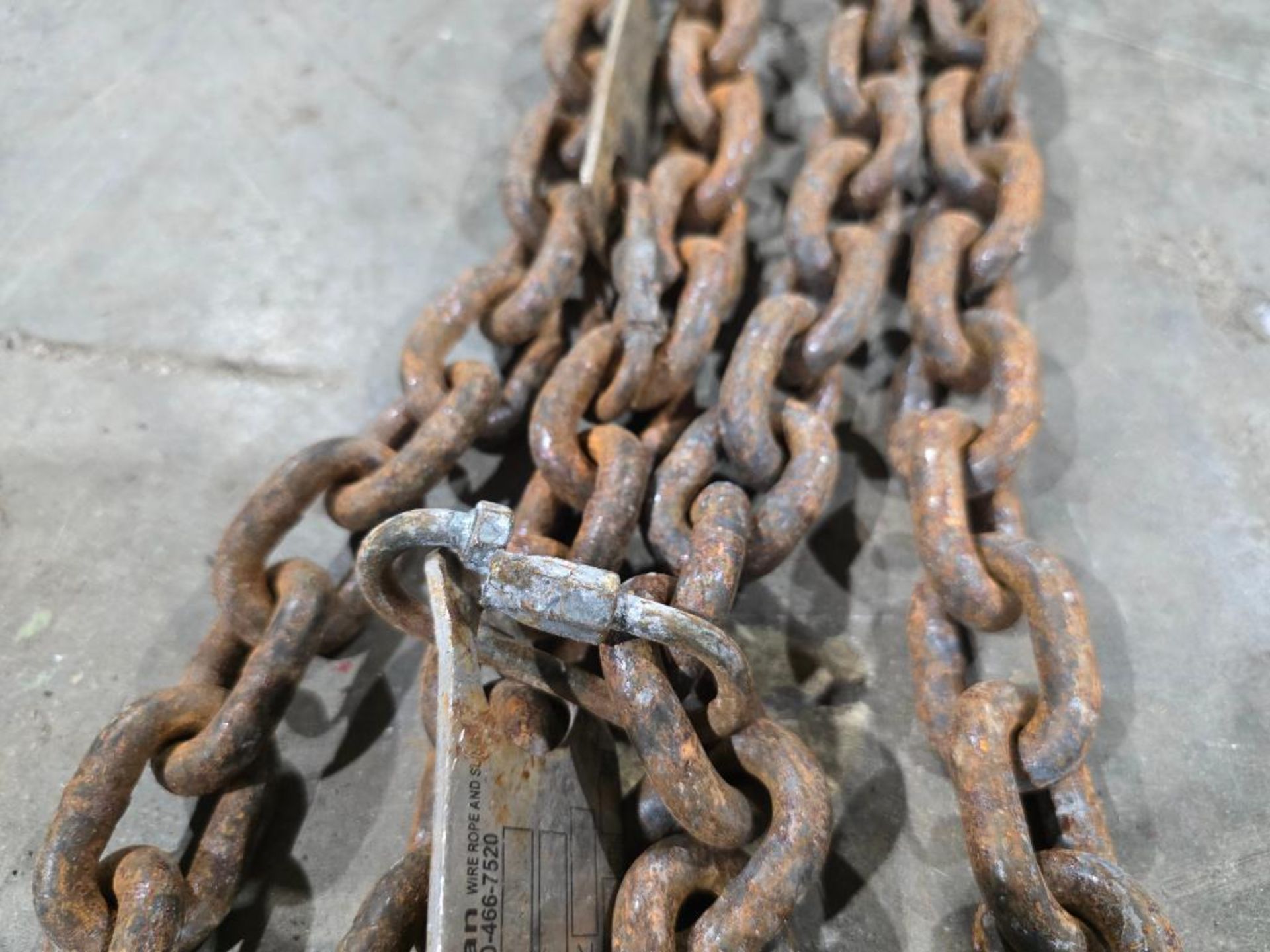 (2) 10' 3/8" Double Hook Chains - Image 3 of 4
