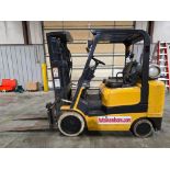 Caterpillar 5,000-LB. Capacity Forklift, Model CG25, LPG, 3,000 Hours, 188" Lift Height, S/N AT82001