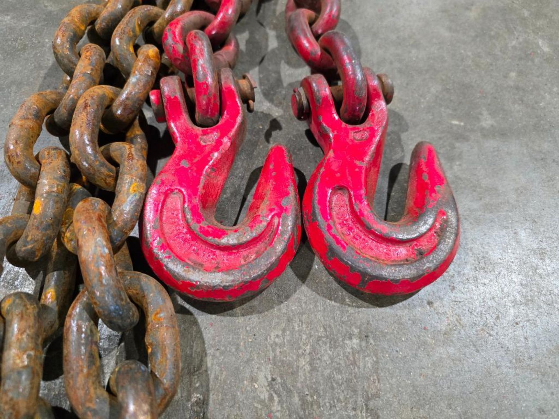 (2) 1/2" Double Hook Chains, 10' & 6' - Image 4 of 4