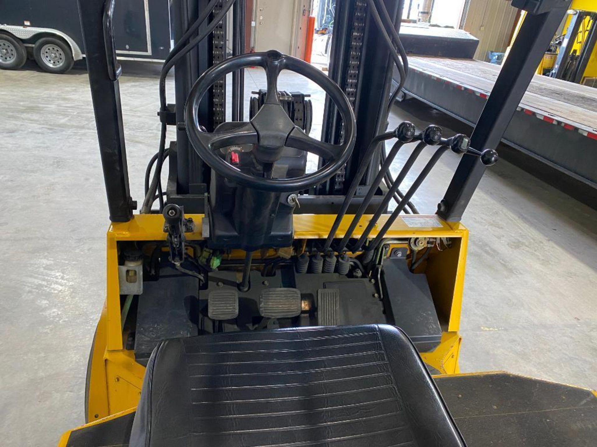 Caterpillar 9,000-LB. Capacity Forklift, Model GC45K, LPG, S/N AT88A00471, 189" Lift Height, 92-1/2" - Image 15 of 15