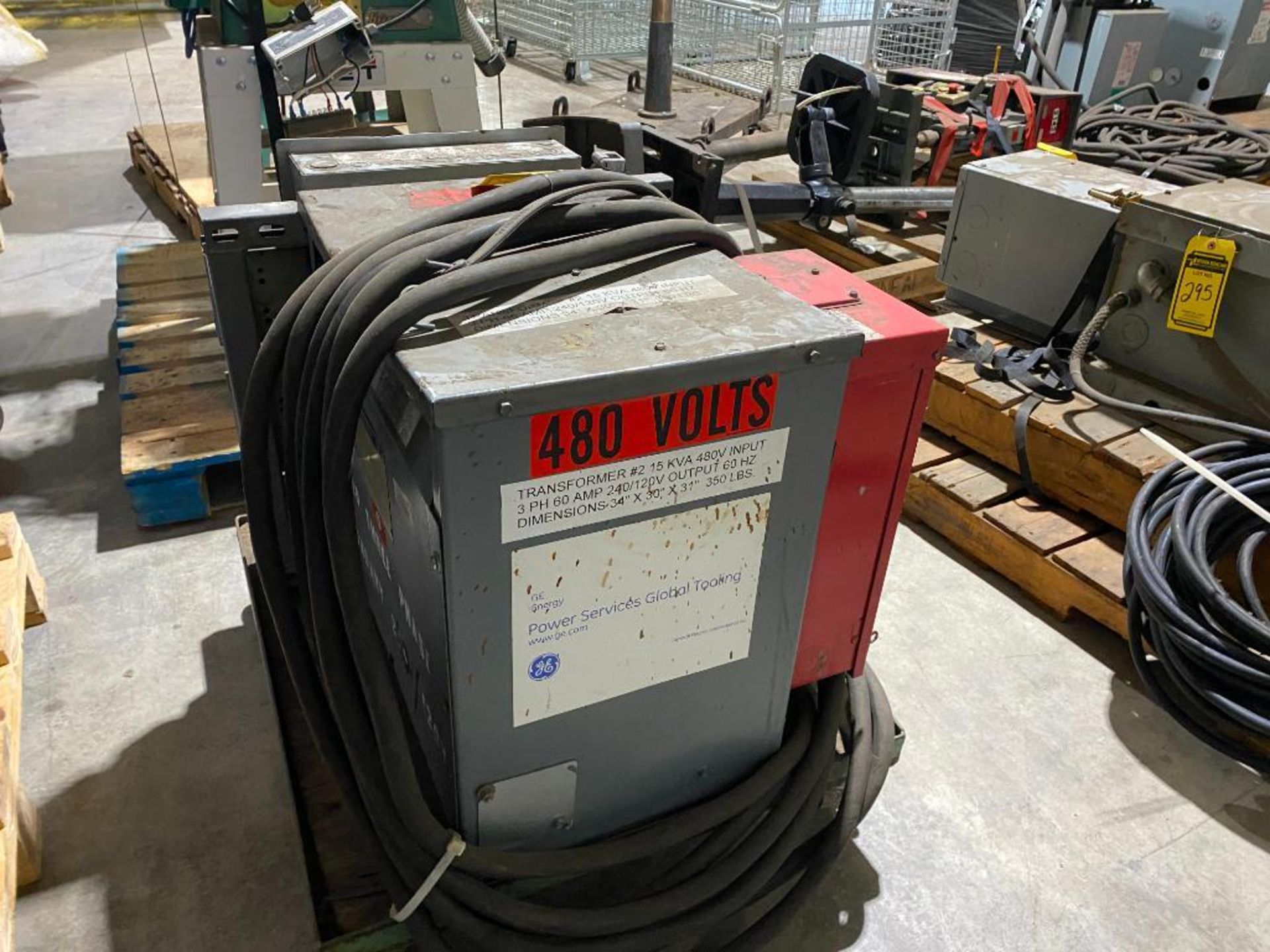 Square D 3 Phase Insulated Transformer, Style No. 3274917212022 - Image 2 of 3