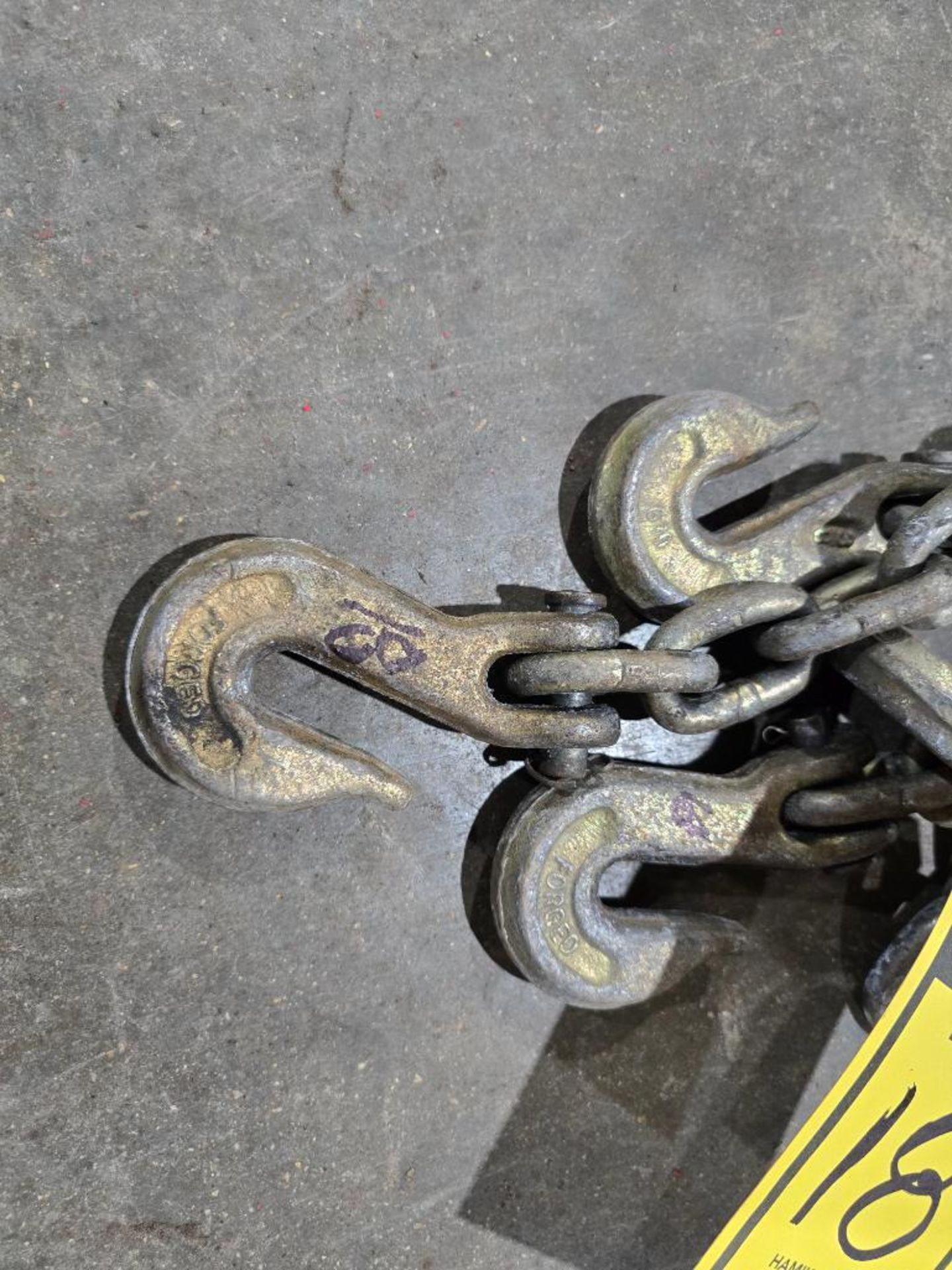 (2) 20' 3/8 Double Hook Chains - Bild 3 aus 3