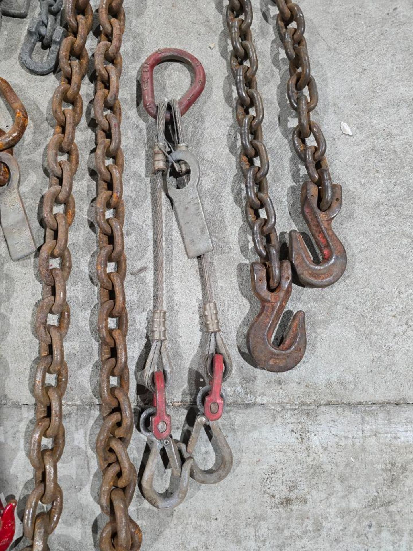 Leg Chains, Double Hook Chains, & Assorted Lifting Chain - Image 2 of 6