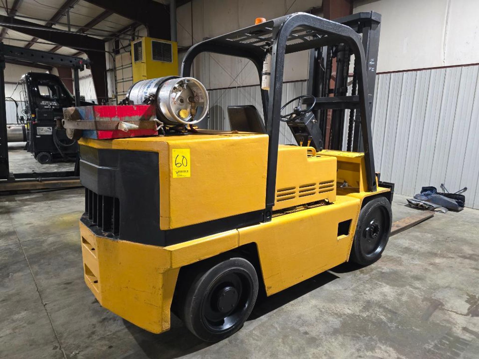 Caterpillar 12,500-LB. Capacity Forklift, Model 125D, LPG, Cushion Tires, 2-Stage, 94-3/4" Lowered, - Image 8 of 11