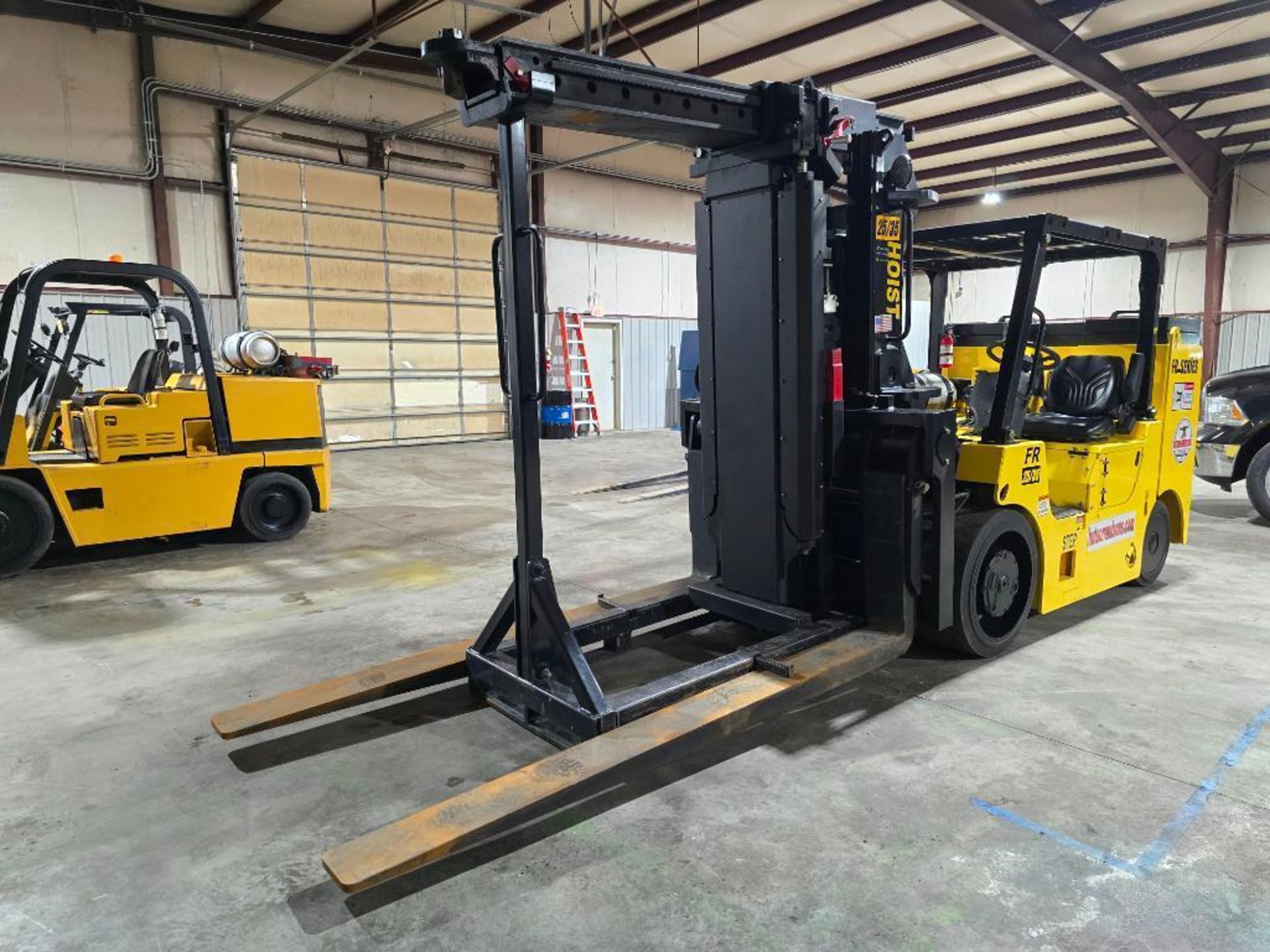 2019 Hoist 35,000-LB Capacity Extendable Forklift, Model FR 25/35, S/N 31269, LPG, w/ Extendable Boo - Bild 4 aus 24