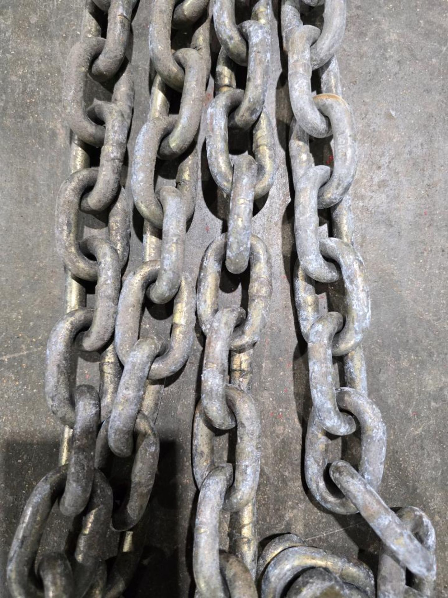 (2) 20' 3/8 Double Hook Chains - Image 2 of 3