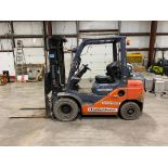 2017 Toyota 5,000-LB. Capacity Forklift, Model 8FGU25, S/N 83598, LPG, Solid Pneumatic Tires, 3-Stag