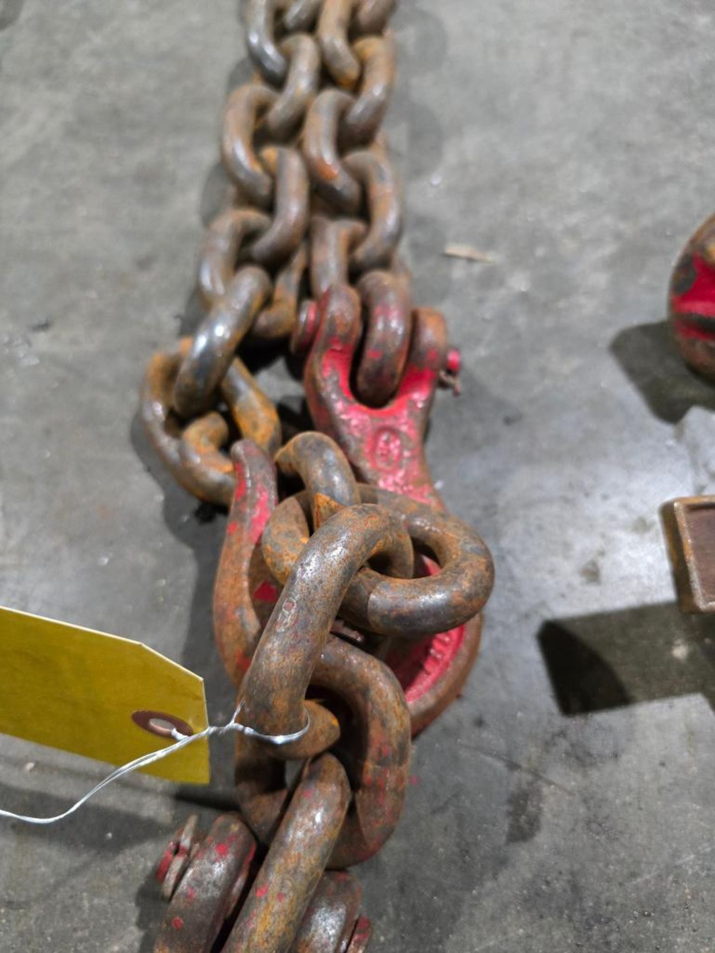 (2) 20' 3/8" Double Hook Chains - Image 4 of 4