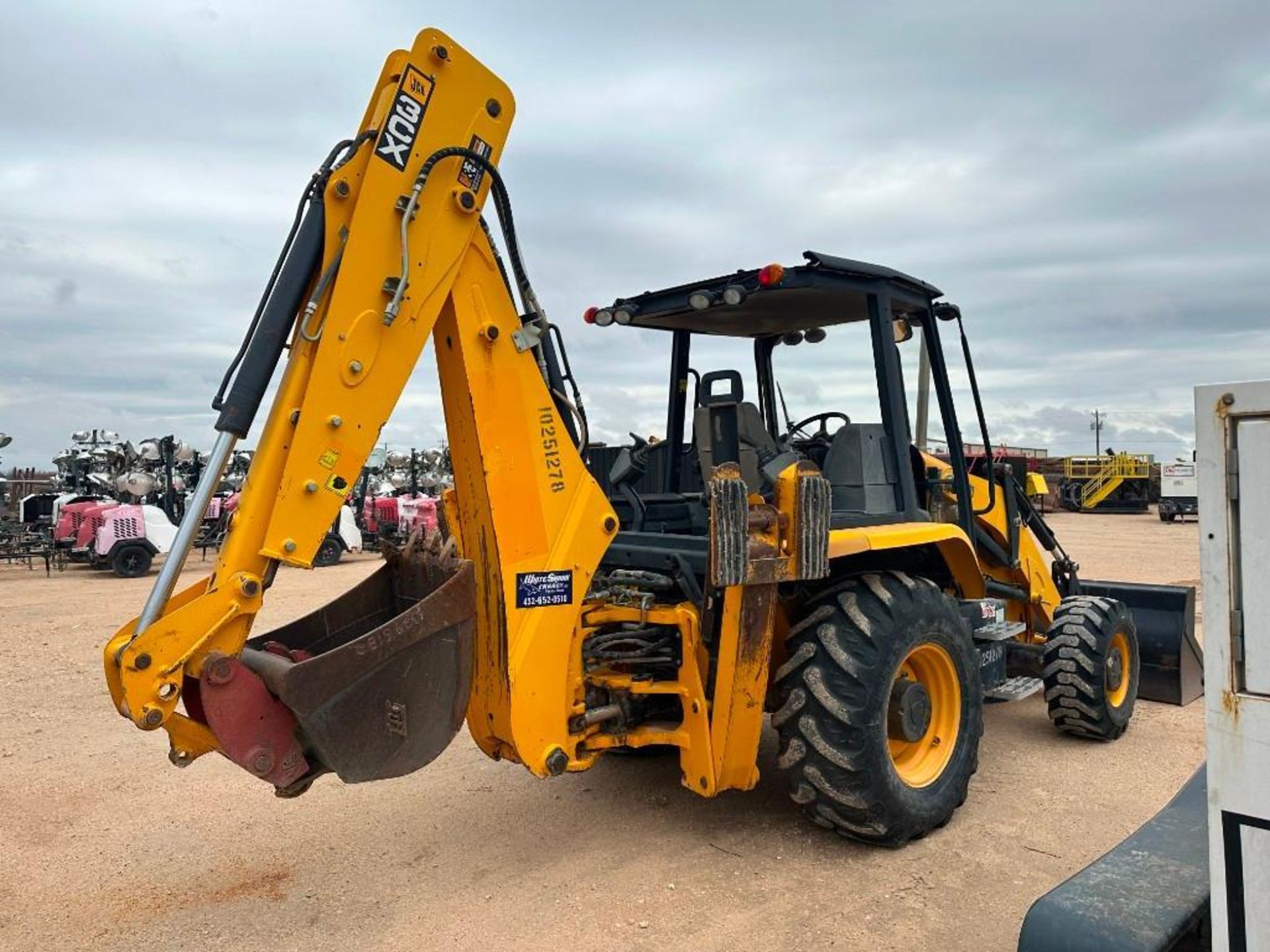 2018 JCB 3CX Open Cab Backhoe Loader, 55HP, Diesel Engine, Vin: GE03CXTELJ2560989, Telescoping Boom, - Image 3 of 4