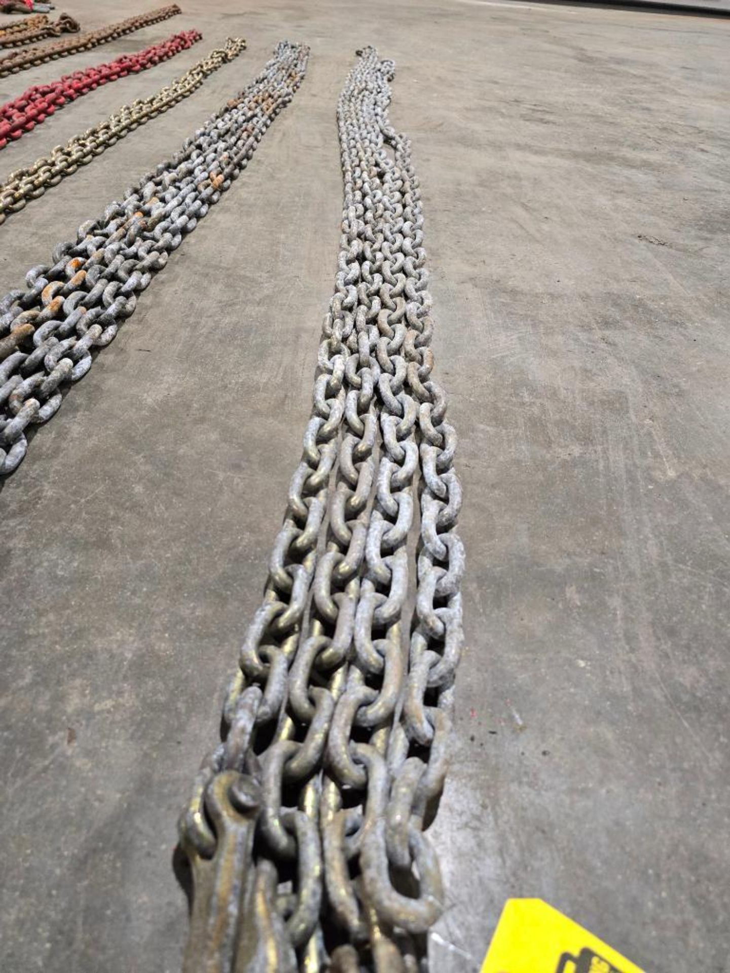 (2) 20' 3/8 Double Hook Chains - Image 3 of 4