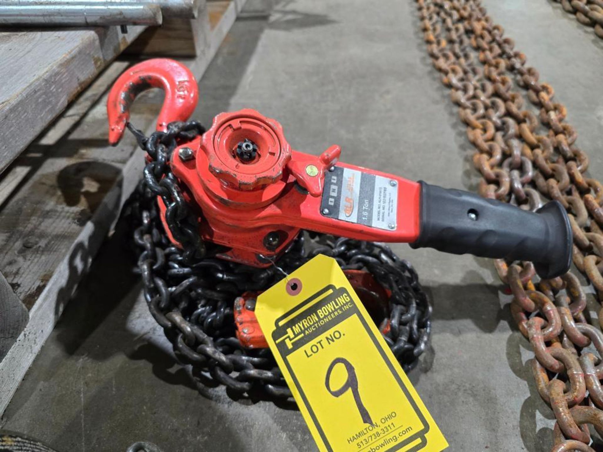 ALR 1.6-Ton Chain Ratchet Hoist