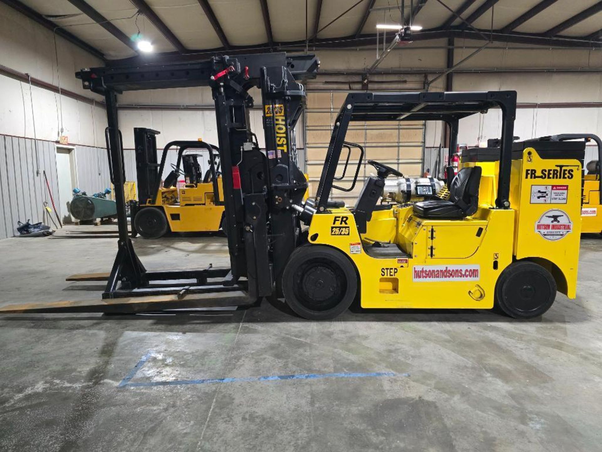 2019 Hoist 35,000-LB Capacity Extendable Forklift, Model FR 25/35, S/N 31269, LPG, w/ Extendable Boo - Bild 2 aus 24